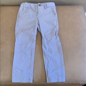 Janie and Jack Seersucker Dress Pants